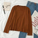 Kpopshop Originals - T-shirts Rainbow Striped Soft Loose Embroidery T-shirt  (5) - Kpopshop