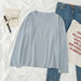 Kpopshop Originals - T-shirts Rainbow Striped Soft Loose Embroidery T-shirt  (5) - Kpopshop