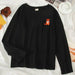 Kpopshop Originals - T-shirts Rainbow Striped Soft Loose Embroidery T-shirt  (5) - Kpopshop