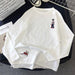 Kpopshop Originals - T-shirts Rainbow Striped Soft Loose Embroidery T-shirt  (5) - Kpopshop