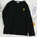 Kpopshop Originals - T-shirts Rainbow Striped Soft Loose Embroidery T-shirt  (5) - Kpopshop