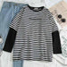Kpopshop Originals - T-shirt Women Hip-hop Tees Korean Style letter T-shirts Girls black white tops - Kpopshop
