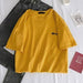 Kpopshop Originals - korean Stripped New for Women tees Tops embroidery 90's girls  Streetwear - Kpopshop