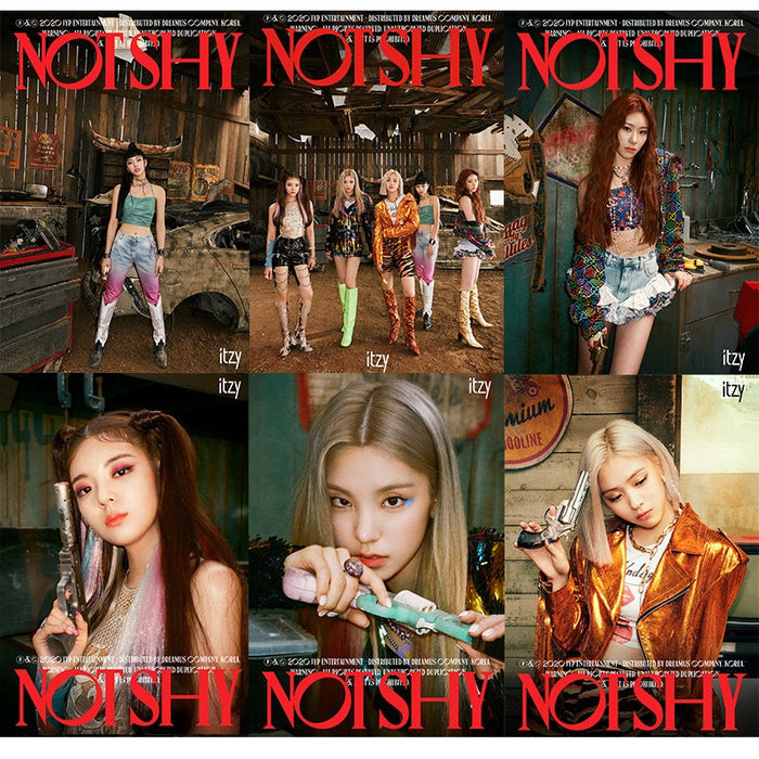 kpop 2pcs/set ITZY New Album Not Shy Clear  HD Printing Wall Banner Poster Stickers Yeji Lia Ryujin Chaeryeong Yuna Fans Gifts