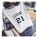 Kpop Newest kpop EXO The same women loose t shirts k-pop Round neck Harajuku Student half sleeve tops T-shirt summer fashion cotton tshirt that you'll fall in love with. At an affordable price at KPOPSHOP, We sell a variety of kpop EXO The same women loose t shirts k-pop Round neck Harajuku Student half sleeve tops T-shirt summer fashion cotton tshirt with Free Shipping.