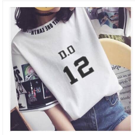Kpop Newest kpop EXO The same women loose t shirts k-pop Round neck Harajuku Student half sleeve tops T-shirt summer fashion cotton tshirt that you'll fall in love with. At an affordable price at KPOPSHOP, We sell a variety of kpop EXO The same women loose t shirts k-pop Round neck Harajuku Student half sleeve tops T-shirt summer fashion cotton tshirt with Free Shipping.