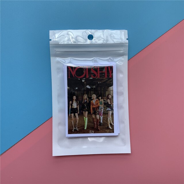 kpop ITZY photocard New photo album Not Shy k-pop ITZY Cards
