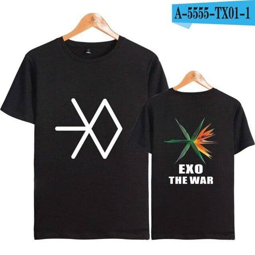 Kpop Newest kpop Korean Kpop Short Sleeve T Shirt Women men Hip Hop Summer T-shirt Cotton EXO THE WAR Idol Team Tshirt Women Brand Funny 4XL that you'll fall in love with. At an affordable price at KPOPSHOP, We sell a variety of kpop Korean Kpop Short Sleeve T Shirt Women men Hip Hop Summer T-shirt Cotton EXO THE WAR Idol Team Tshirt Women Brand Funny 4XL with Free Shipping.