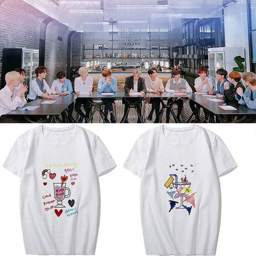 Kpop Newest kpop Seventeen 4th Commemoration Graffiti Short sleeve printed T-shirt kpop kawaii T shirt korean clothes funny t shirts tops that you'll fall in love with. At an affordable price at KPOPSHOP, We sell a variety of kpop Seventeen 4th Commemoration Graffiti Short sleeve printed T-shirt kpop kawaii T shirt korean clothes funny t shirts tops with Free Shipping.
