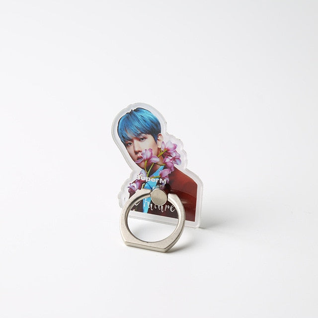 kpop Super M Jopping The 1st Mini Album Super M Phone Holder Ring Buckle