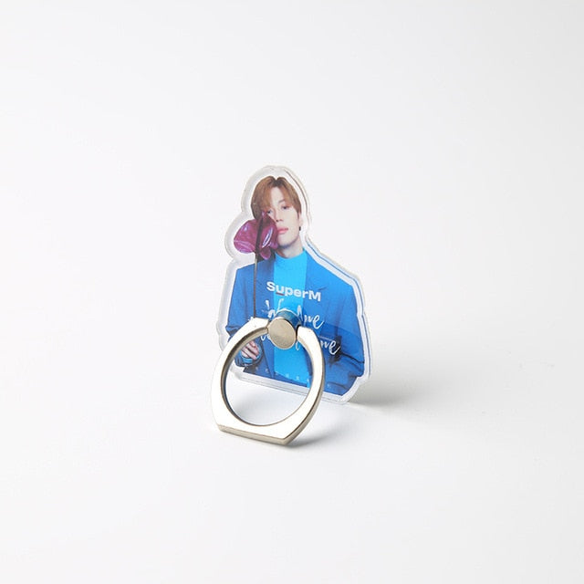 kpop Super M Jopping The 1st Mini Album Super M Phone Holder Ring Buckle