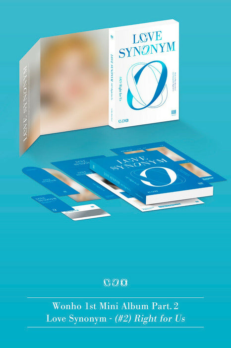 Kpop Album WONHO - [ Love Synonym #2 : Right for Us ] Part. 2 Album