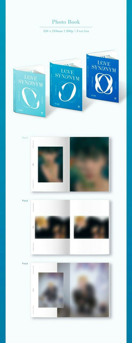 Kpop Album WONHO - [ Love Synonym #2 : Right for Us ] Part. 2 Album