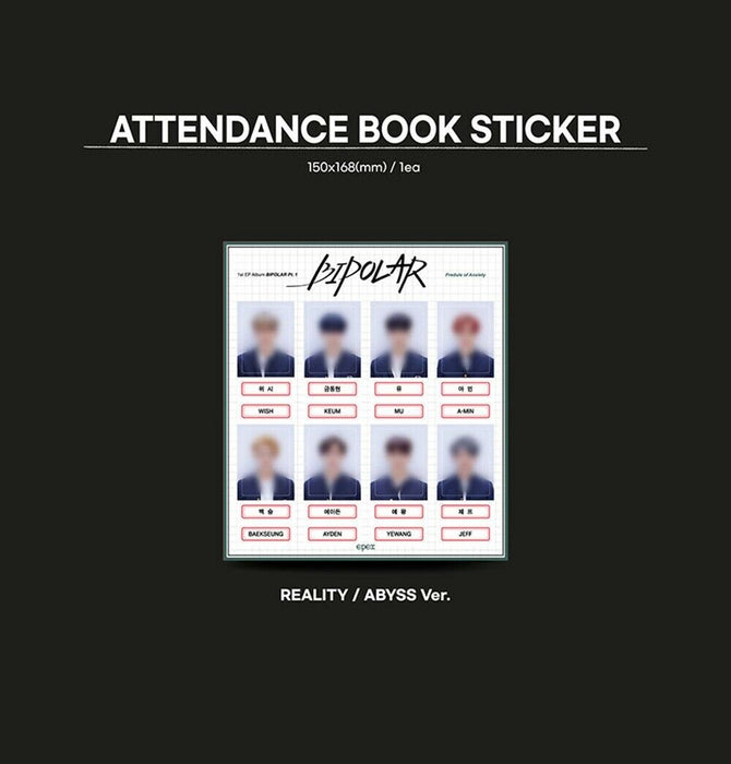 [PRE-ORDER] EPEX 1st EP Album [Bipolar Pt.1 Prelude of Anxiety]