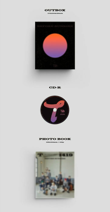 KPop Album-T1419 - BEFORE SUNRISE Part. 2 Album