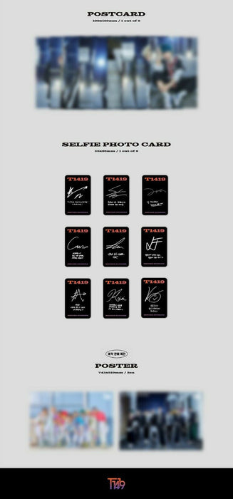 KPop Album-T1419 - BEFORE SUNRISE Part. 2 Album