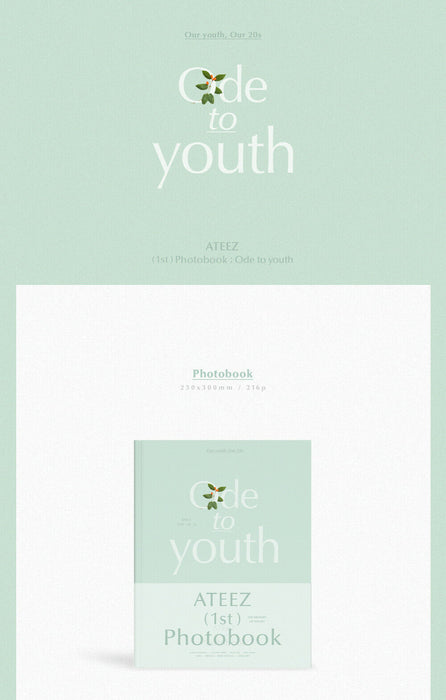 [PRE-ORDER ] ATEEZ - 1ST PHOTOBOOK [ODE TO YOUTH]