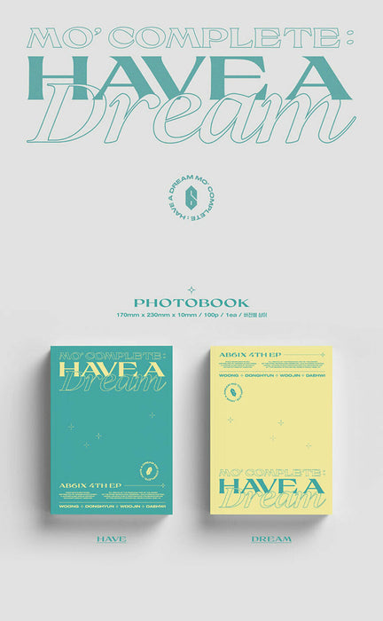 [PRE-ORDER] AB6IX MO COMPLETE:HAVE A DREAM 4th EP Album