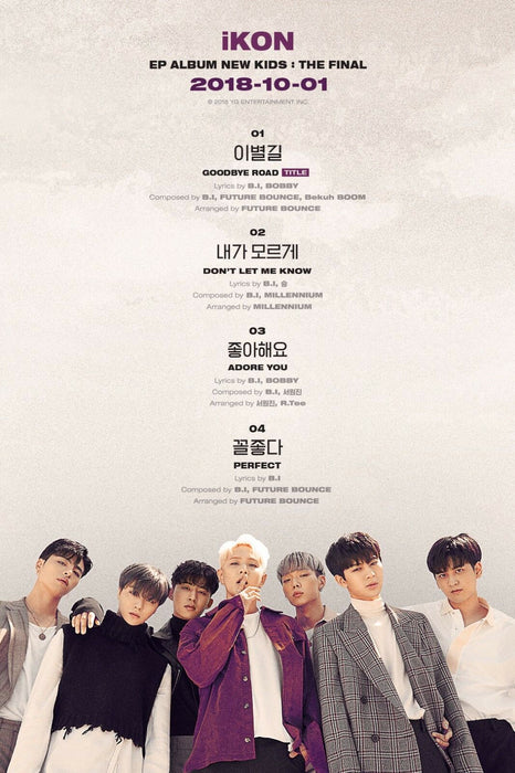 KPopAlbum iKON-[NewKids:The Final]EP Album Red