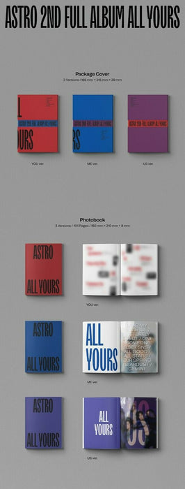 Kpop Album ASTRO - All Yours (Vol.2)