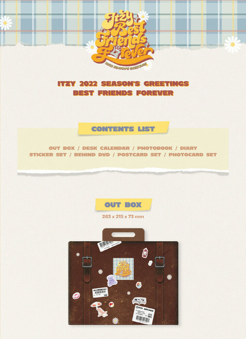 [PRE-ORDER] - ITZY - 2022 SEASON'S GREETINGS [BEST FRIENDS FOREVER]