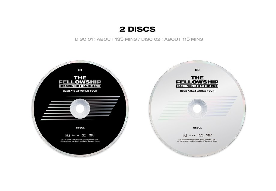 [PRE-ORDER] :ATEEZ 2022 World Tour The Fellowship: Beginning of the End SEOUL