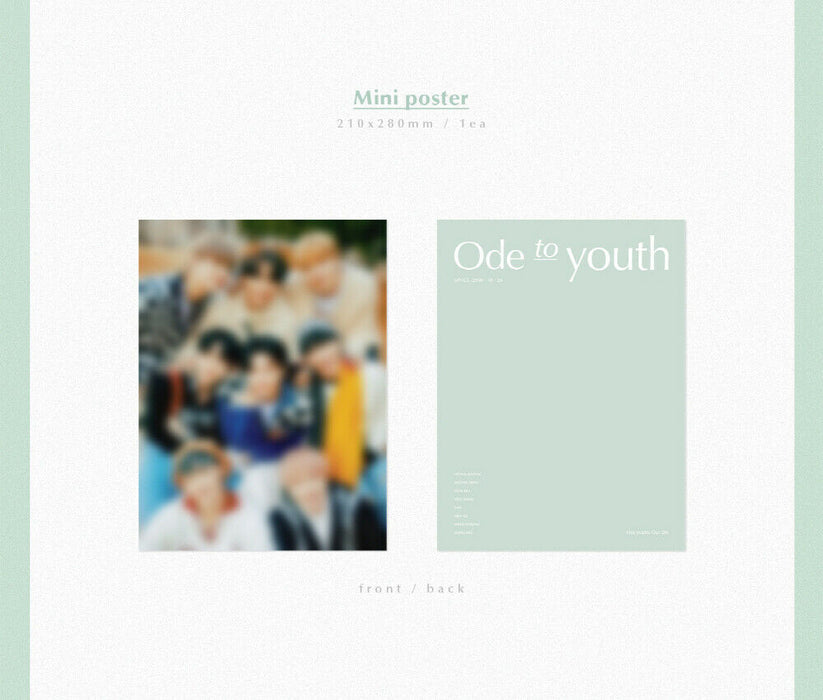 [PRE-ORDER ] ATEEZ - 1ST PHOTOBOOK [ODE TO YOUTH]