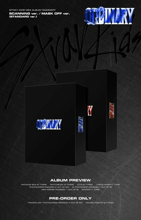 [PRE-ORDER] STRAY KIDS Mini Album - ODDINARY / Standard