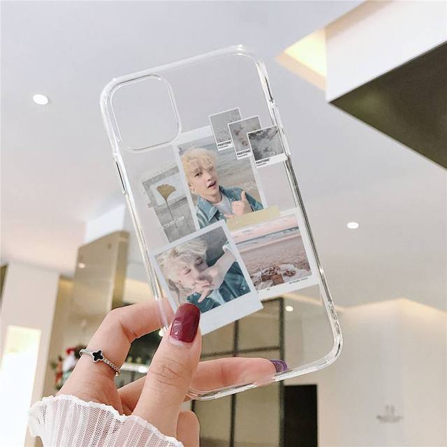 stray kids boy group kpop Phone Case For iphone 13 12 11 8 7 plus mini x xs xr pro max Transparent soft art tickets coque