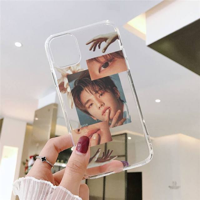 stray kids boy group kpop Phone Case For iphone 13 12 11 8 7 plus mini x xs xr pro max Transparent soft art tickets coque
