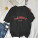 Kpopshop Originals - T-shirts Rainbow Striped Soft Loose Embroidery T-shirt - Kpopshop