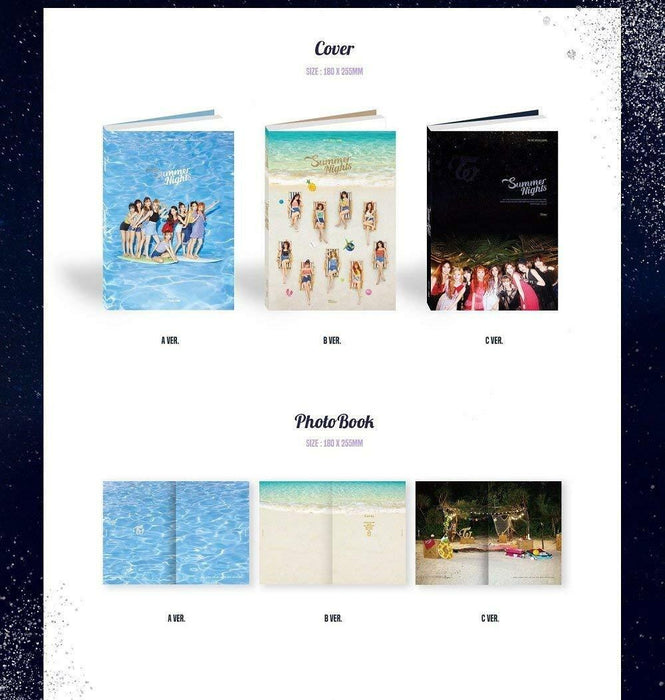 Kpop Album TWICE - 2ND SPECIAL ALBUM [SUMMER NIGHTS] Random Ver