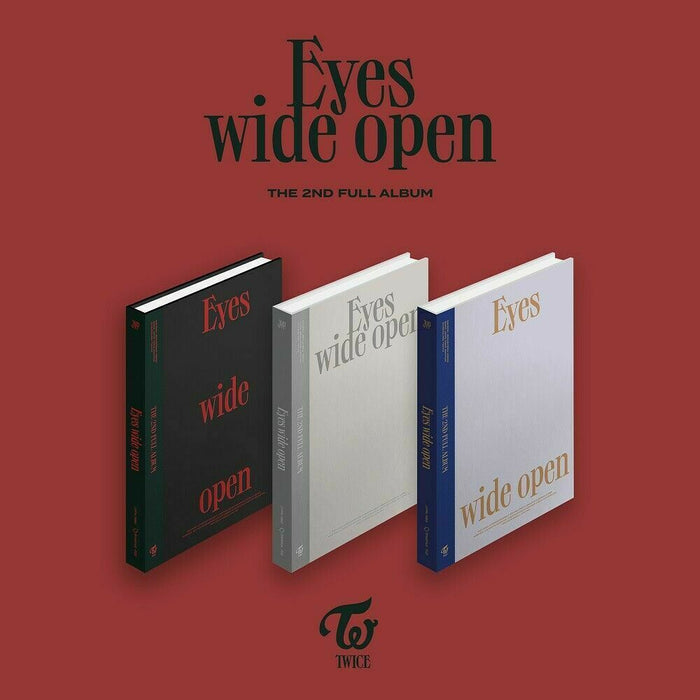 Kpop Album TWICE - 2ND FULL ALBUM [EYES WIDE OPEN] Random version