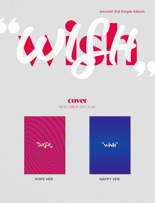 [PRE-ORDER] WOO!AH! WISH 3rd Single Album