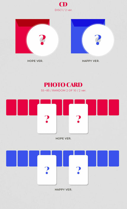 [PRE-ORDER] WOO!AH! WISH 3rd Single Album